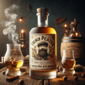 Whisky Triple Malt Tourbé Français généré par IA Microsoft