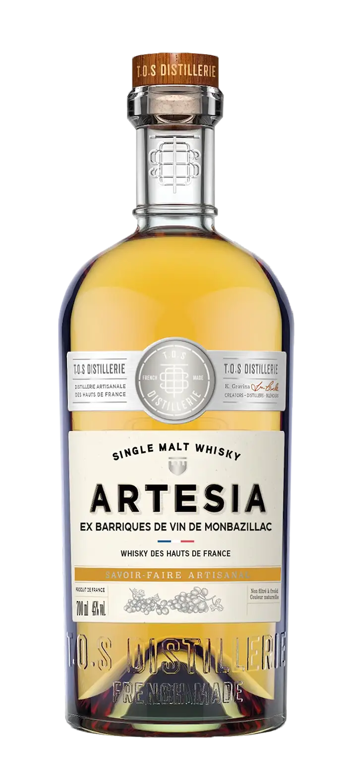 TOS Distillerie - Whisky Artesia ex barrique Monbazillac
